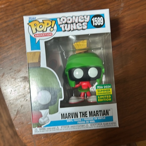 Funko Other - POP MARVIN THE MARTIAN SDCC LIMITED EDITION #1589